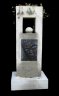 WFmdl6.jpg - <p>Wasserwand, Sandstein, vorne und hinten Relief Steinguss schwarz und weiss, Kugel, Pflanzgefäß integriert, h 170cm, kpl. mit Pumpe</p><p>€ 949,00</p>